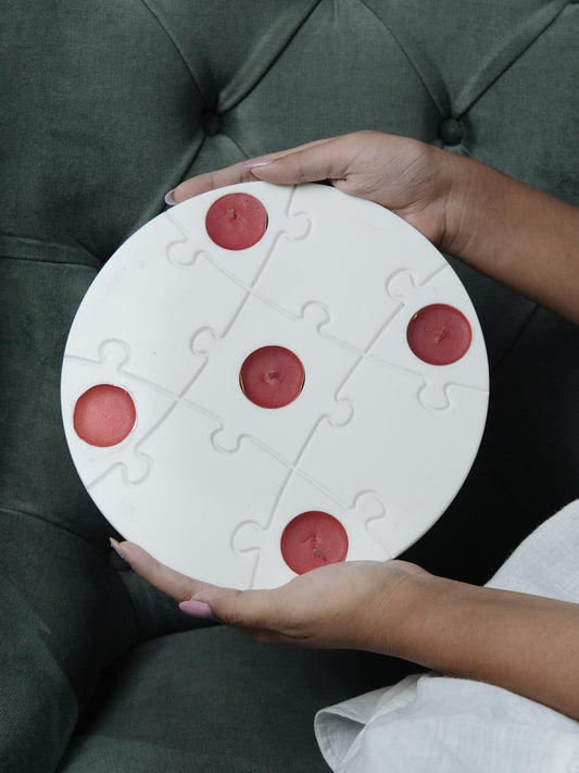 Puzzle Tea Light Holder