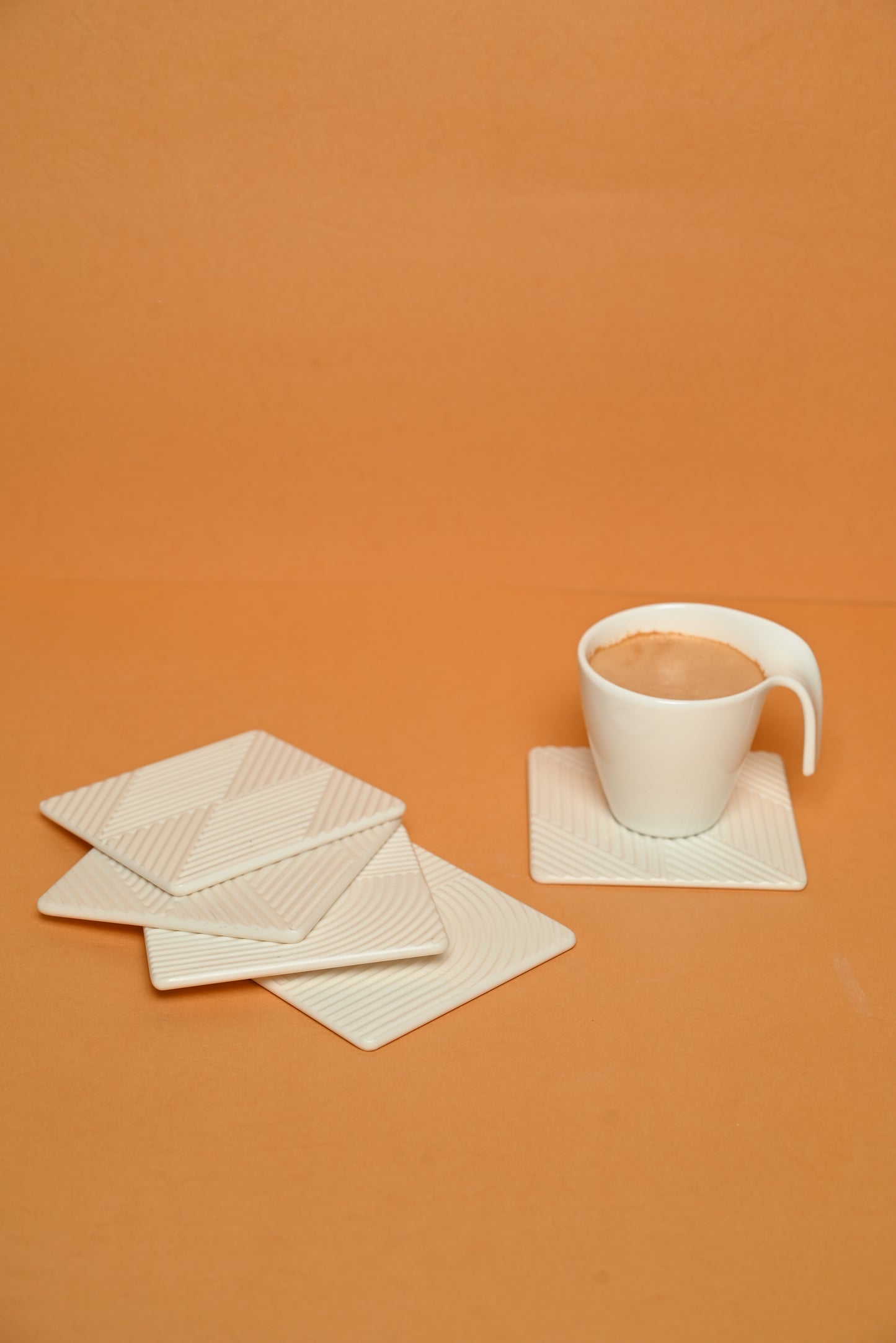 Square Corian Coasters (Set of 4)