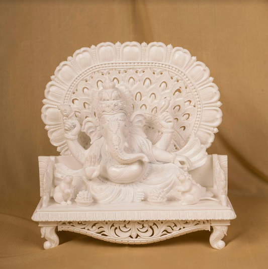 Ganesh Seated Handcrafted